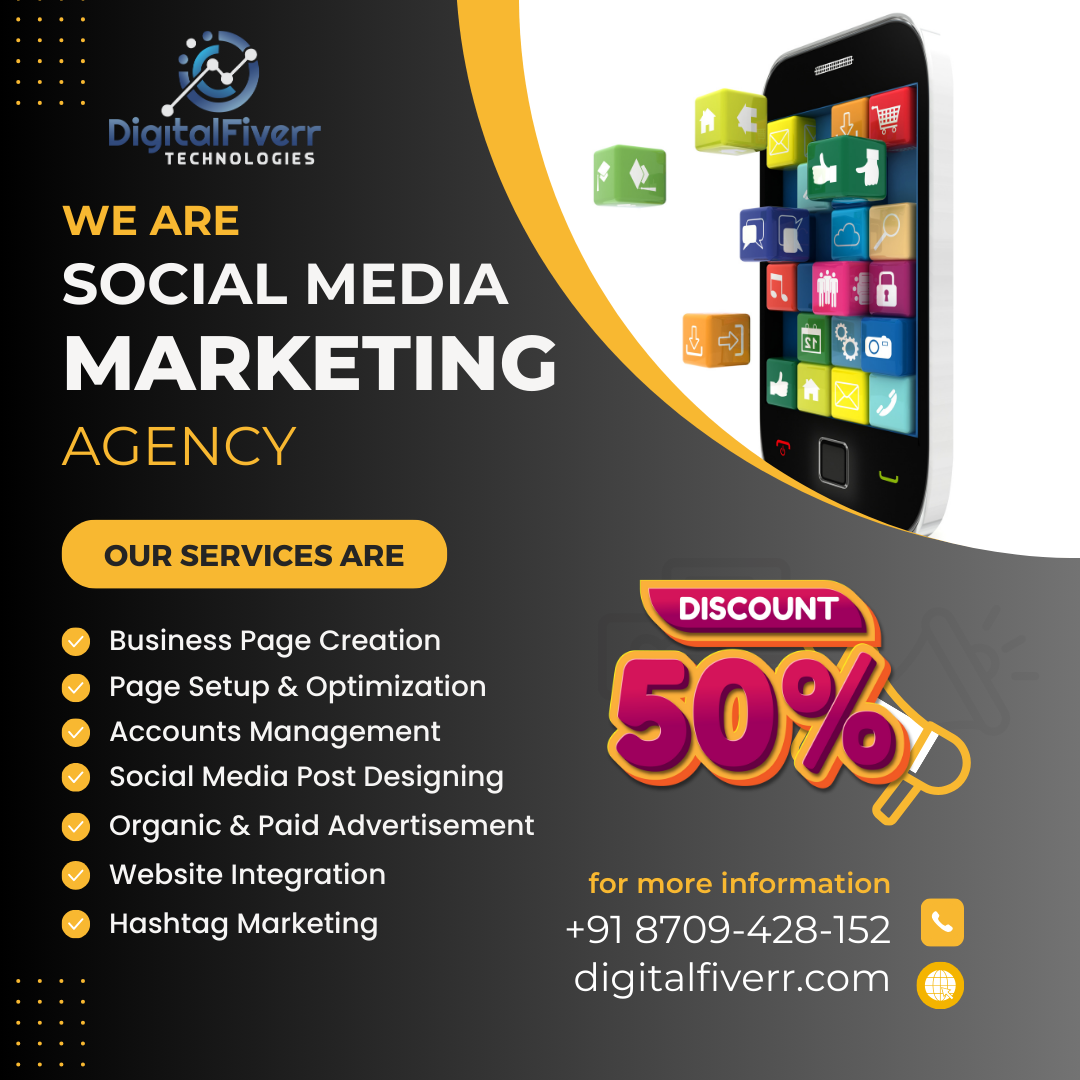 Social Media Marketing Agency by DigitalFiverr Technologies