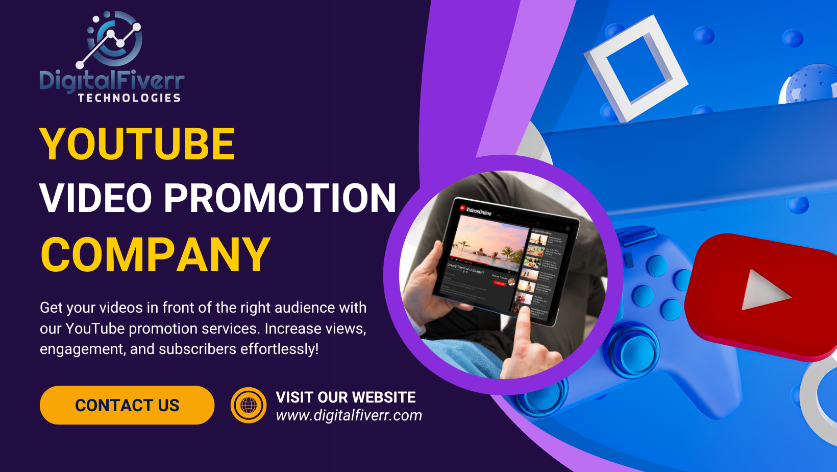 youtube video promotion company